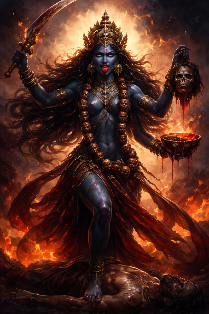 Why Powerful Women Get Rewritten as Monsters — Kali and the Fear of Female Power